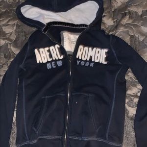 Abercrombie & Fitch zipper hoodie jacket